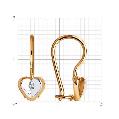 Серьги Sokolov 029117 1,13гр. купить,NaN