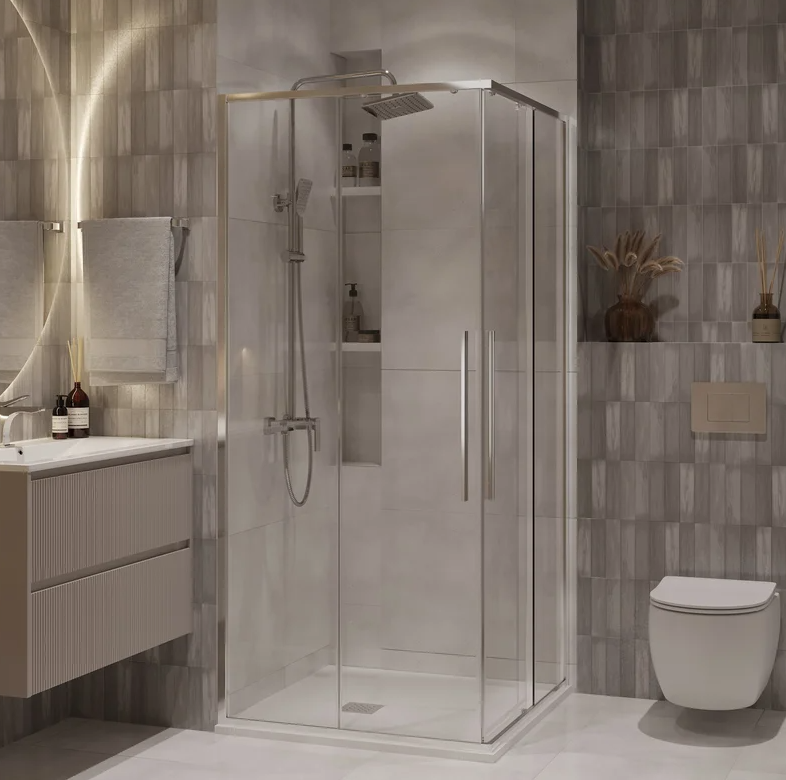 Душевое ограждение Niagara NG-6624-34 100х100х195см купить,276900