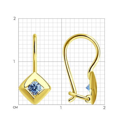 Серьги Sokolov 27221-2 1,01гр. купить,NaN