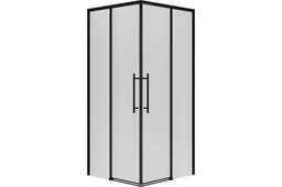 Душевое ограждение Niagara NG-6830-34BLACK 100х100х195см
