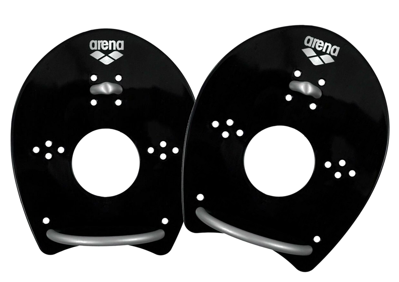 Лопатки для рук Arena Elite hand M 55 чёрные