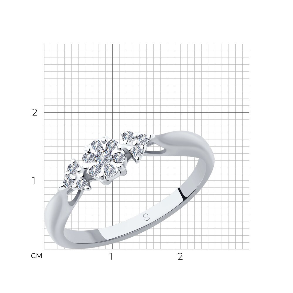 Кольцо Sokolov 1011482 17р 1,56гр. купить,365000