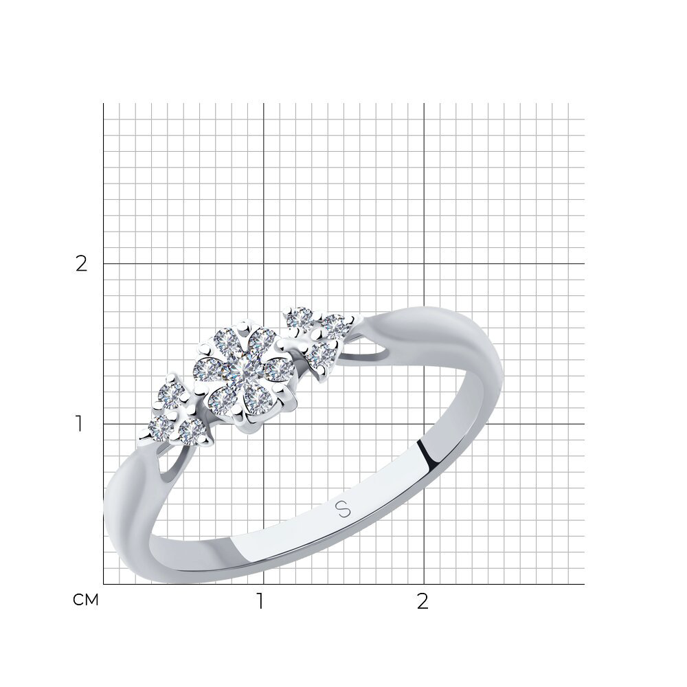 Кольцо Sokolov 1011482 17р 1,56гр. купить,365000