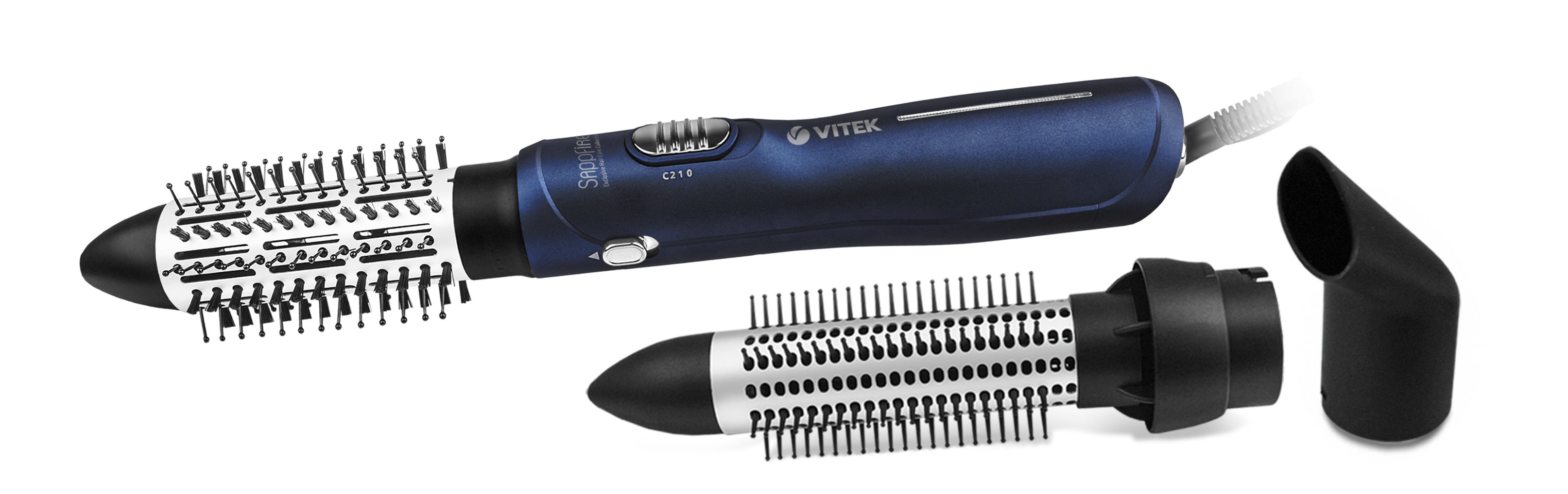 Фен-щетка Vitek VT-8237 синий купить,NaN