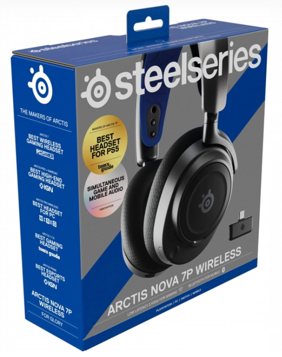 Наушники SteelSeries Arctis Nova 7P Black купить,NaN