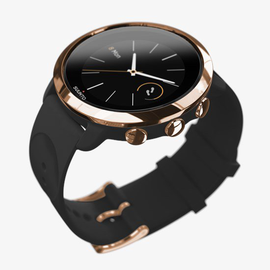 Умные часы Suunto 3 Fitness copper золотисто-черный купить,NaN