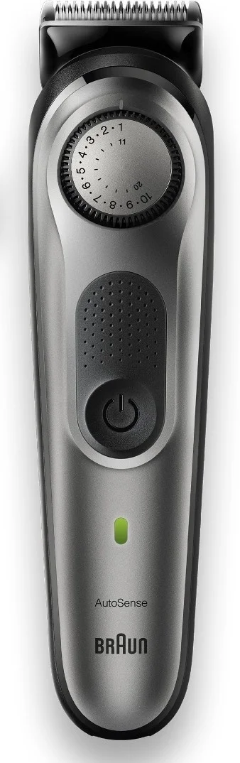 Триммер Braun Beard BT7320 черно-серебристый