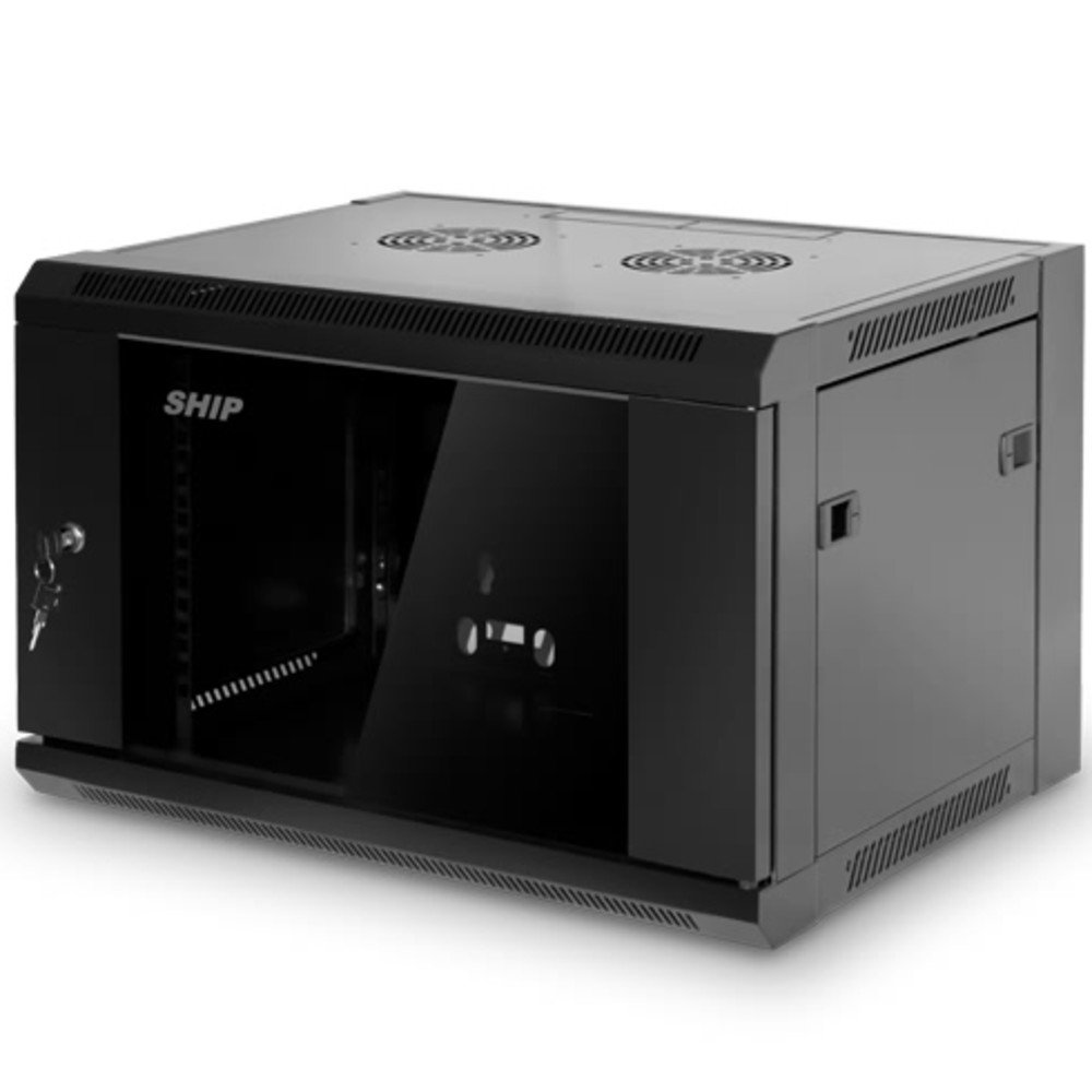 Шкаф настенный Ship SE 5606.01.100. 19. 6U черный купить,NaN