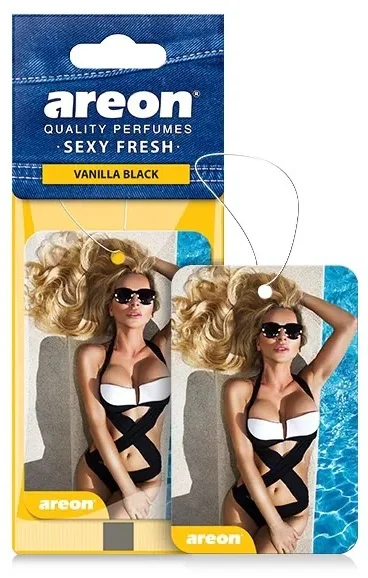 Ароматизатор Areon Sex Drive Vanilla Black 