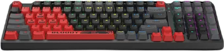 Клавиатура Bloody S98-Red красно-черная купить,0