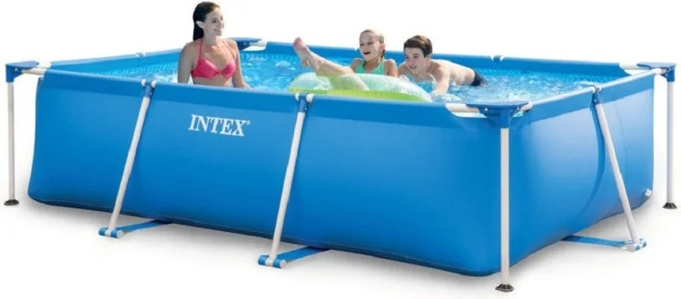 Бассейн каркасный Intex Rectangular Frame Pool 28271NP 260x160x65 см - ForteMarket Бассейн каркасный Intex Rectangular Frame Pool 28271NP 260x160x65 см купить,0