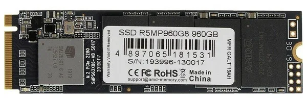 SSD накопитель AMD Radeon R5 R5MP960G8 960Gb
