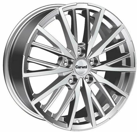 Carwel Агма 1719 AST 7x17/5x114.3 D60.1 ET45 1 диск серебристый купить,NaN