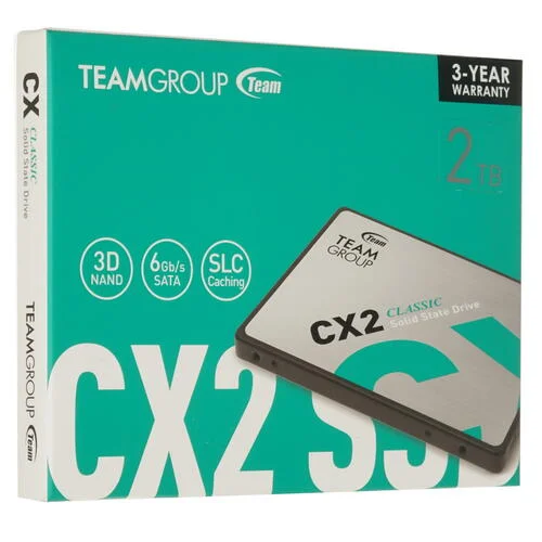 SSD накопитель Team Group CX2 T253X6002T0C101 2Tb - ForteMarket SSD накопитель Team Group CX2 T253X6002T0C101 2Tb купить,0
