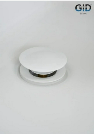 Донный клапан Gid 76606К G-60W белый
