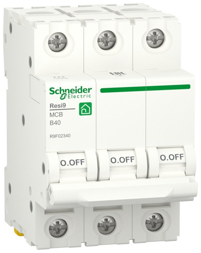 Schneider Electric автоматический выключатель 3P 40 A, 6 кА, 230 В купить,NaN
