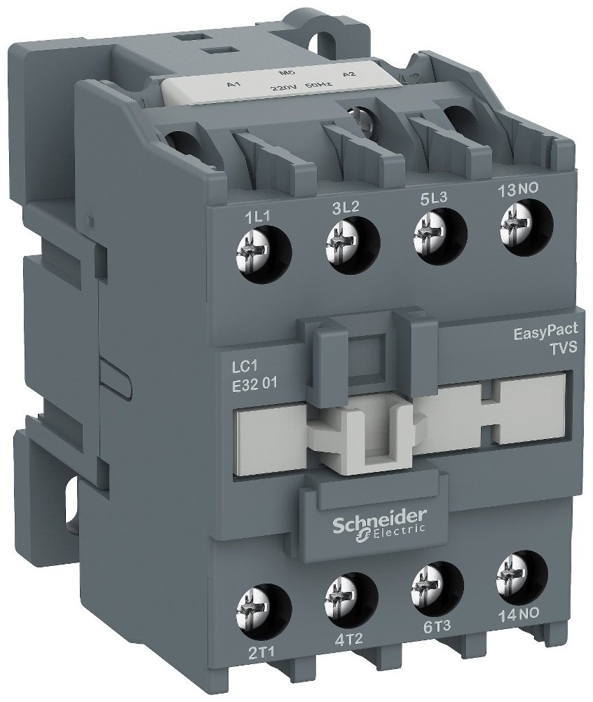 Schneider Electric контакторный блок/пускатель комбинированный 32 АA, LC1E3210M5 купить,NaN