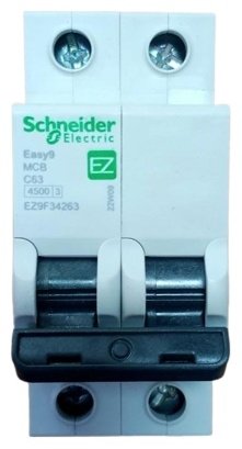 Schneider автоматический выключатель EZ9F34263 63 A купить,NaN