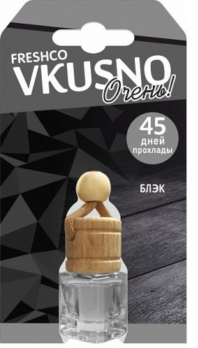 AZARD ароматизатор жидкий AR1VB011 Freshco Vkusno Блэк купить,NaN