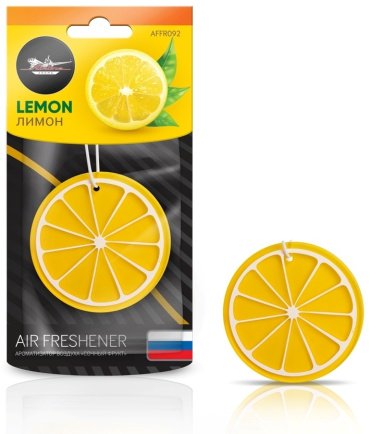 AIRLINE ароматизатор пластиковый AFFR092 Лимон купить,0