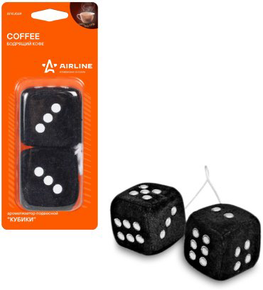 AIRLINE ароматизатор гелевый AFKU069 бодрящий кофе