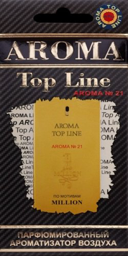 Aroma Top Line ароматизатор картонный 21 Million купить,NaN