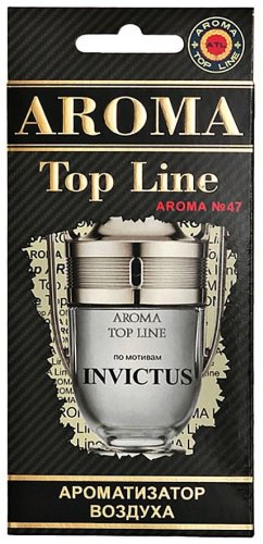 Aroma Top Line ароматизатор картонный 47 Invictus