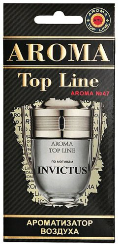 Aroma Top Line ароматизатор картонный 47 Invictus