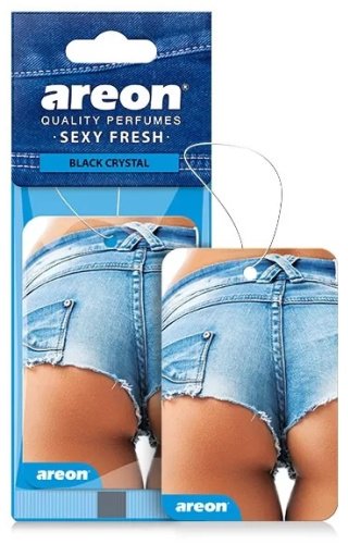 AREON ароматизатор картонный ASF01 Black Crystal