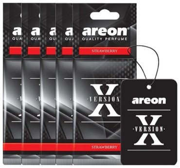 AREON ароматизатор картонный AXV06 Strawberry купить,NaN