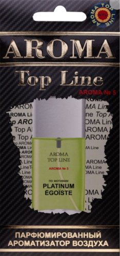 Aroma Top Line ароматизатор картонный 5 Chanel Egoiste Platinum