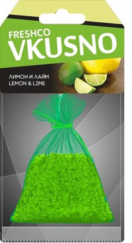 AZARD ароматизатор гелевый AR1VM012 Freshco Vkusno Лимон и лайм