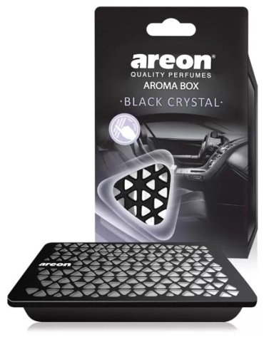 AREON ароматизатор пластиковый ABC01 Black Crystal купить,NaN