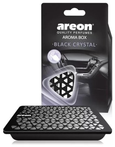 AREON ароматизатор пластиковый ABC01 Black Crystal купить,NaN