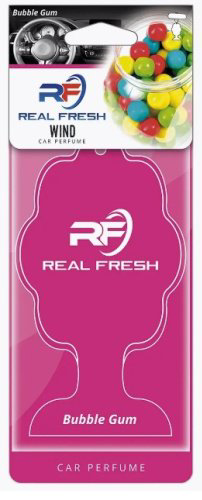 Real Fresh ароматизатор картонный RF000708 Бабл гам