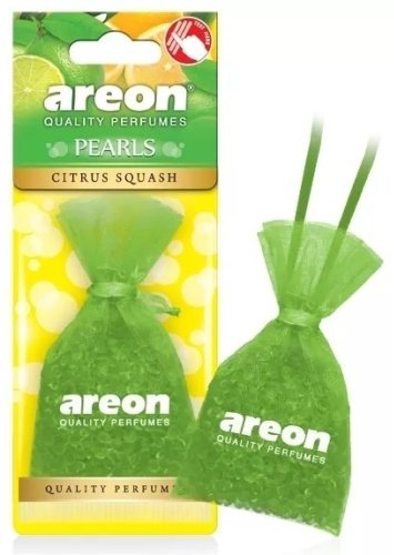 Ароматизатор автомобильный Areon ABP05 Pearls Citrus Squash мешочек
