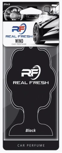 Real Fresh ароматизатор картонный RF000704 Wind black