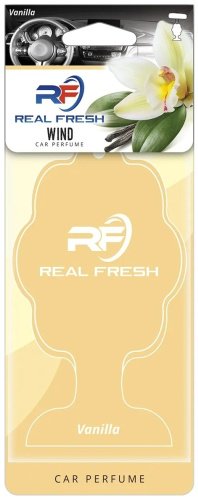 Real Fresh ароматизатор картонный RF000701 REAL FRESH ваниль 6 мл