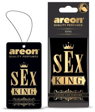 AREON ароматизатор картонный 704ASK01 AREON Sex King 6 мл