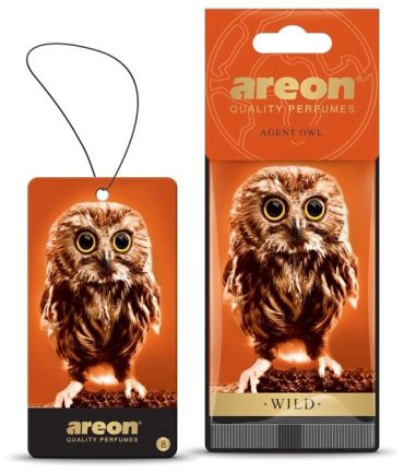 AREON ароматизатор картонный 704AW08 AREON Agent Owl 6 мл