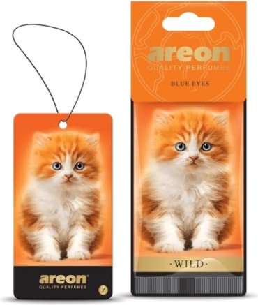AREON ароматизатор картонный AW07 WILD Blue Eyes