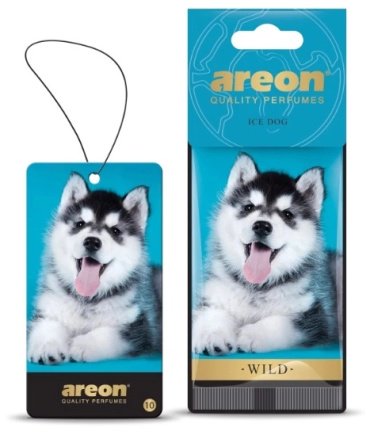 AREON ароматизатор картонный AW10 WILD Ice Dog