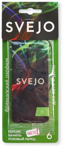 SVEJO ароматизатор картонный 4650235000793 Svejo №6 купить,NaN