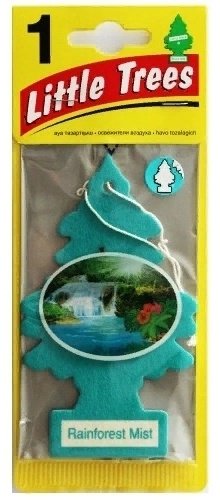 Little Trees ароматизатор картонный 10106 Rainforest Mist