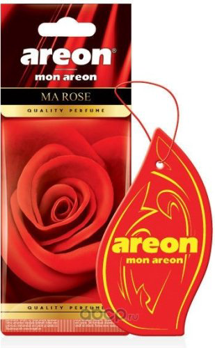 AREON ароматизатор картонный 704043332 Роза 6 мл