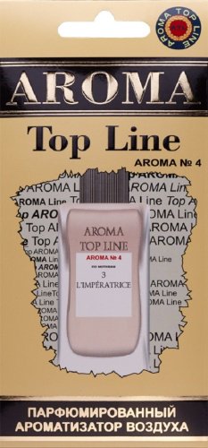 Aroma Top Line ароматизатор картонный 4603720935148 A №4 l' imperatricе