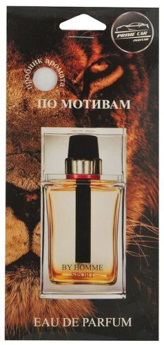 PRIME CAR ароматизатор картонный 176659a HOMME SPORT 12 мл купить,NaN