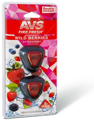 AVS ароматизатор гелевый A78697S Wild Berries купить,1930