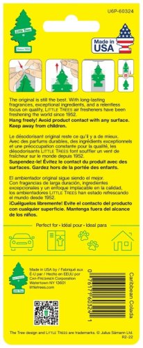Little Trees ароматизатор картонный 459127 pina colada - ForteMarket Little Trees ароматизатор картонный 459127 pina colada купить,0