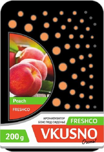Freshco ароматизатор гелевый AR4BX070 Vkusno Персик
